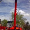 Kran der Freiwilligen Feuerwehr
